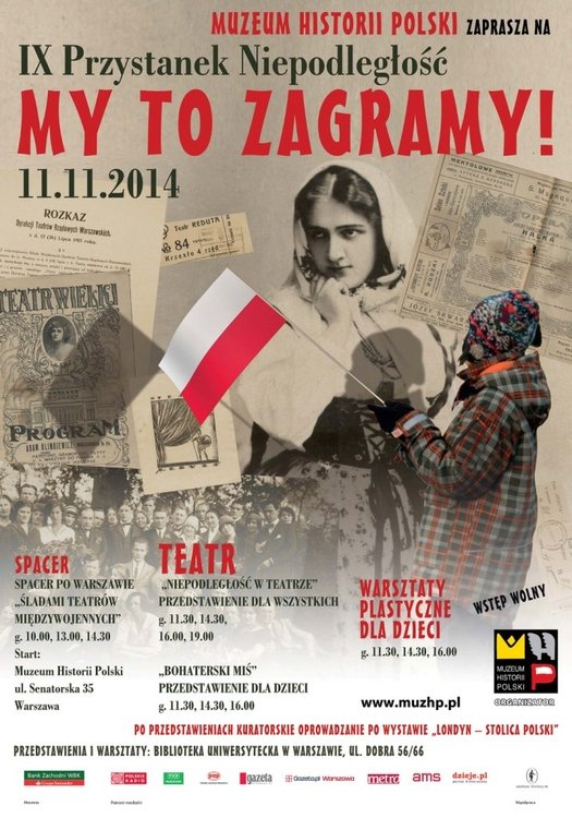 „Zagraj z Muzeum Historii Polski w Święto Niepodległości